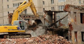 Демонтаж фасада в Мценске: цены за м2 от 363 рублей | Сварной-Мцн